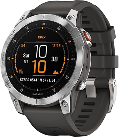 Garmin Epix Gen Gps Smartwatch Sapphire Black Titanium Chestnut