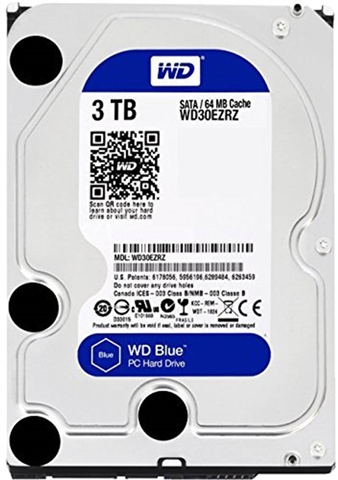 Western Digital WD30EZRZ SATA HDD 3.0TB リテールパッケージ 中古品 その2 WD30EZRZ-00GXCB0 s⁄n: WCC7K HHNNHT2CAB FEB⁄ 2018 3TB 3.5\" SATA Western  Digital