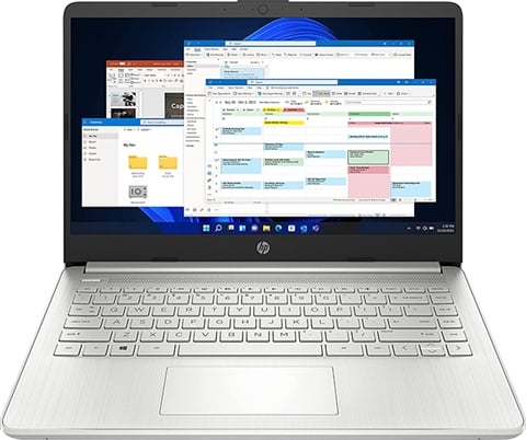 HP - PC 14s-fq0002sl Notebook, AMD Ryzen 5 4500U, RAM 8 GB, SSD 256 GB, Gráficos AMD Radeon, Windows 10 Home, Pantalla 14" Huellas Dactilares, Webcam TrueVision 720p, USB, HDMI, HP Fast