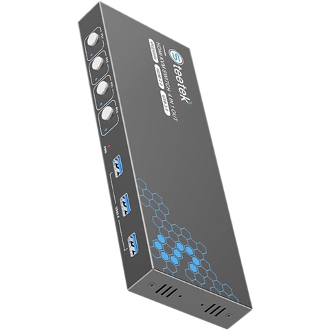 Steetek S7415H HDMI 4K@60Hz 4 Port KVM Switch - CeX (UK): - Buy, Sell ...
