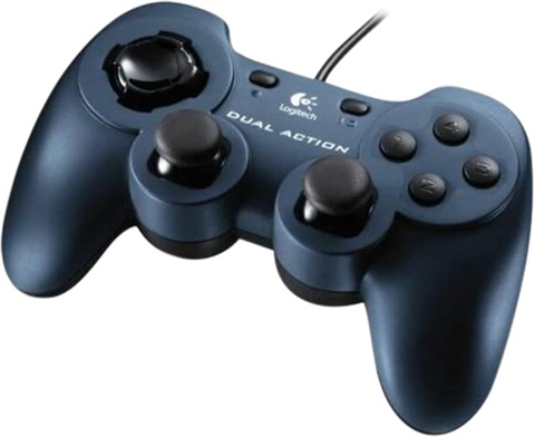 Logitech Dual Action Gamepad USB, B - CeX (UK): - Buy, Sell, Donate