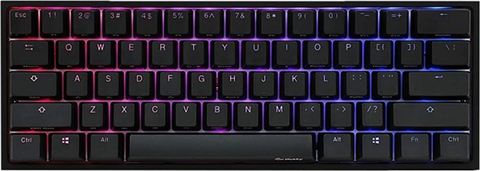 ducky one 2 mini rgb black