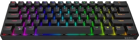 Dierya DK61 61 Keys Mechanical Gaming Keyboard (Blue Switch), B - CeX ...