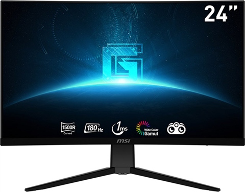 Monitor Gaming Curvo Minifire 24 Pollici - 180Hz, 1ms, Altoparlanti Integrati, Mirino