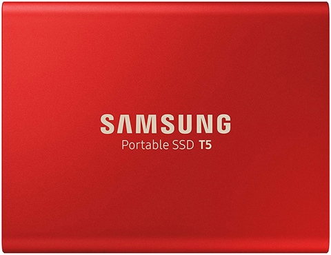 Samsung Portable SSD T5 500GB レッド Buy Samsung 500 GB T5 Portable SSD (Alluring Blue) Online At Best