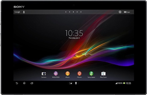 【美品】SONY ソニー Xperia Tablet Z SGP311 J2 16GB Android4.2 タブレット 動作品/クレードル・ケーブル付き xperia sgp311（タブレットPC本体｜スマートフォン
