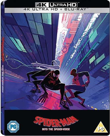 Spider-Man: Into The Spider-Verse (PG) 2018 4K UHD+BR Limited Ed