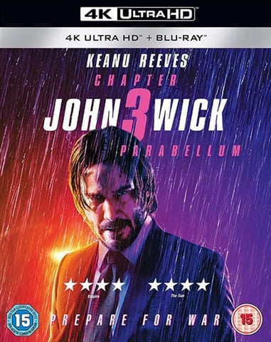 John Wick: Chapter Parabellum (15) 2019 4K UHD+BR CeX (UK