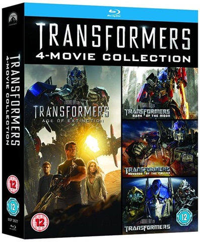 transformers movies dvd box set