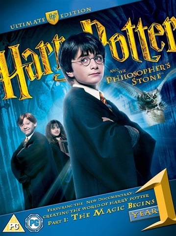 Harry Potter The Philosophers Stone (PG) 2001 UE DVD+BR CeX