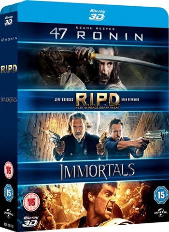 47 Ronin 3D/ RIPD 3D/ Immortals (15) - CeX (UK): - Buy, Sell, Donate