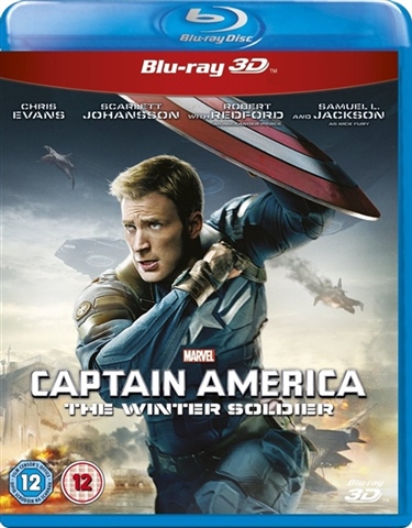 Captain America: The Winter Soldier (12) 2014 BR+3D CeX (UK