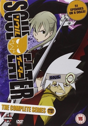 Dvd Anime Soul Eater + Soul Eater Not Série Completa - Escorrega o Preço