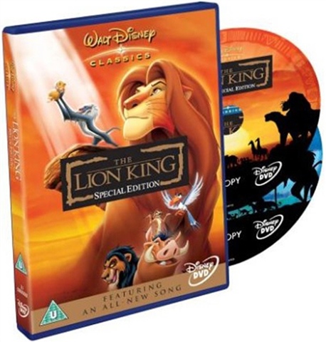 Lion King DVD Gift Set (U) 1994 (2 Disc) - CeX (UK): - Buy, Sell, Donate