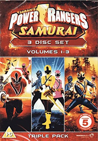 Power Rangers Rpm Volume 3 Dvd Power Rangers Samurai - Volume 1-3 (PG) - CeX (UK): - Buy, Sell, Donate