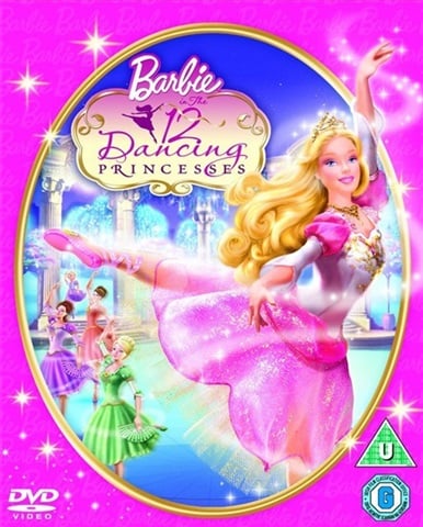 barbie 12 dancing princesses dvd