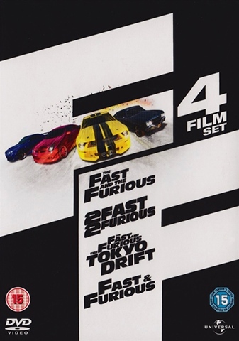 Fast The Furious, The 1-4 Collection (4 disc) CeX (UK