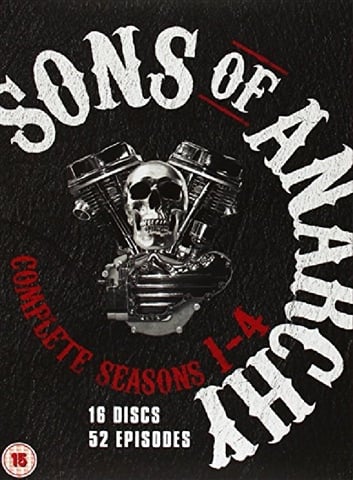 Sons of Anarchy Season 1-4 (15) 16 Disc CeX (UK): Buy, Sell