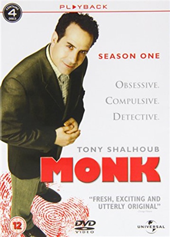 Monk, Season 1 - CeX (UK): - Buy, Sell, Donate