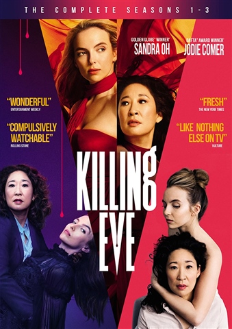 Killing Eve - The Complete Seasons 1-3 (15) 6 Disc - CeX (UK): - Buy, Sell, Donate
