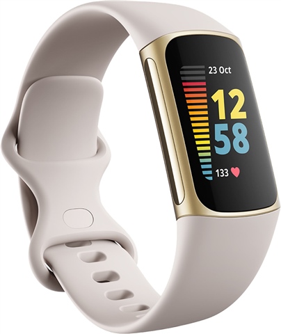 Fitbit Charge 5 Advanced Fitness and Health Tracker - Gold, B