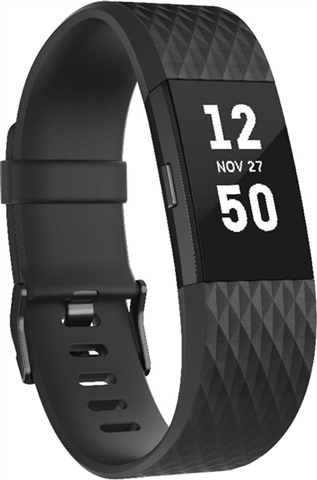 Fitbit Charge 2 Heart Rate + Fitness Gun Metal - Large, B - CeX (UK ...