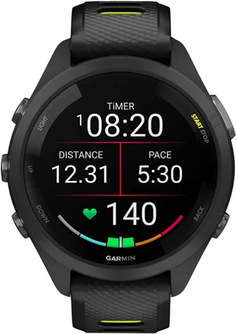 Garmin Forerunner 265S Music +GPS Running Watch (42mm) Black, B
