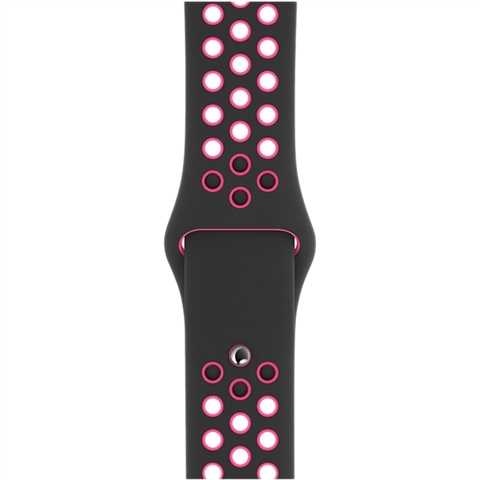 Nike Sport Band STRAP ONLY, Black/Pink Blast, 40mm, B CeX (UK