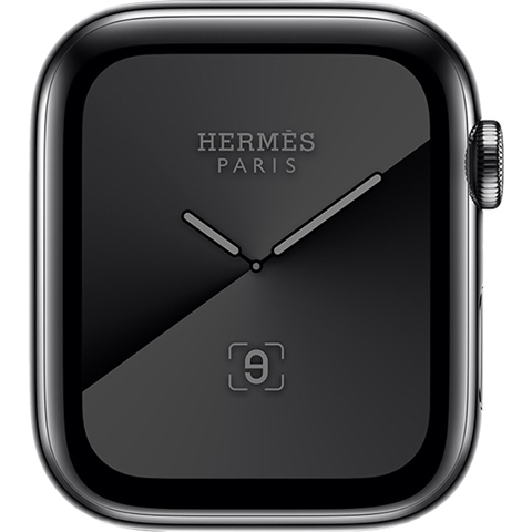 Watch Series 5 Hermes (Cel) NO STRAP, Space Black Stainless Steel 