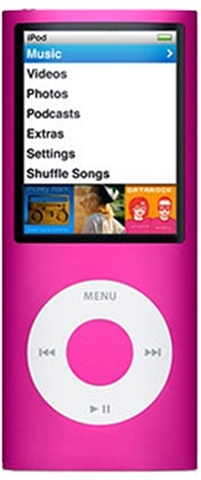 pink ipod nano 4th generation
