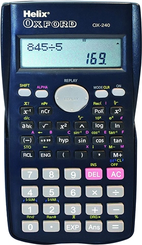 Helix RC2072 Oxford Scientific Calculator, B - CeX (UK): - Buy, Sell ...