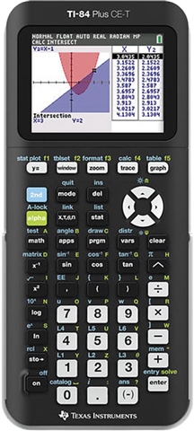 Texas Instruments TI-84 Plus Ce Color Graphing Calculator Golden Ratio Metallic - View #7