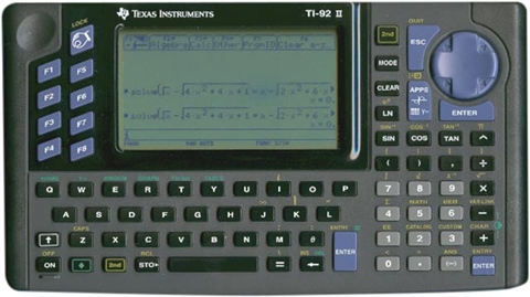 Texas Instruments TI-92 Graphing Calculator for sale online 