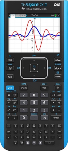 thumbnail interactive-video image 1 of TI-Nspire CX II CAS Color Graphing Calculator 1 of 9