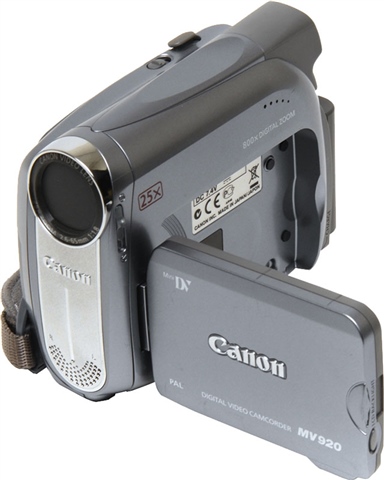 Canon mv920 подключение к компьютеру