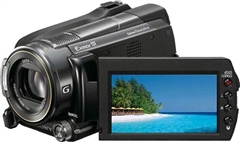 SONY　HDR-XR520 Sony Handycam HDR-XR520VE: GPS camcorder tells you where to