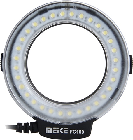 LED Ring Flash Light Meike FC-100 LED Macro Ring Flashlight With