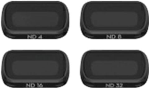DJI Osmo Pocket ND-fiIterset - set met 4 ND-filters voor Osmo Pocket, ND4, ND8, ND16, ND32, accessoires voor opname in een heldere omgeving, waterafstotende beschermlaag tegen vingerafdrukken