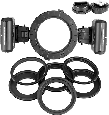 Meike MK-MT24 II Twin Flash Kit for Canon (With All Accessories), A ...