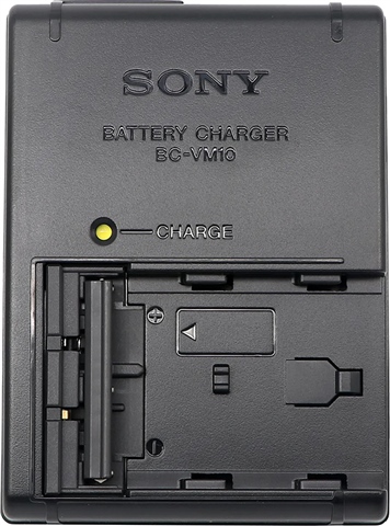 Akku Ladegerät als Ersatz für Sony BC-VM10 passend für Sony VG-C77AM Kamera - 0,5 A, 8,4 V