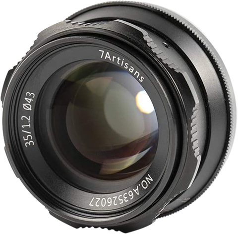 7artisans 35mm F1.4 Mark II M43 Prime Fixed Lens (Panasonic)- Black ...