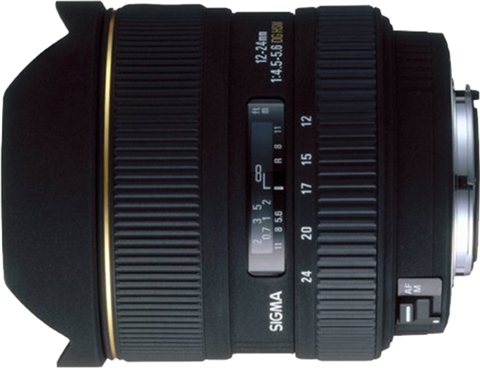 Objectif Sigma F 12-24mm F/4.5-5.6 EX DG - Grand Angle Pour Nikon F - Occasion