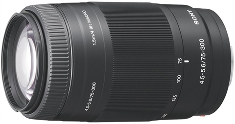 Sony Alpha 75 300mm F4 5 5 6 Zoom Lens Slenssona Cex Uk Buy Sell Donate