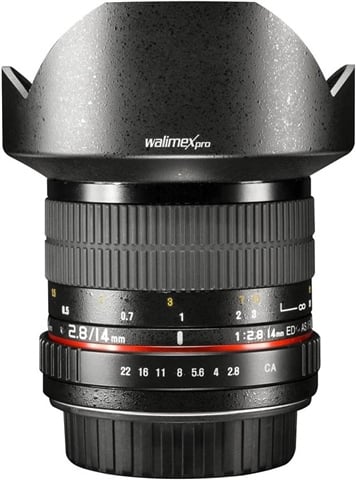 Objectif Walimex Pro Diagonal Fisheye 8mm T3.8 VDSLR Pour Sony - Neuf