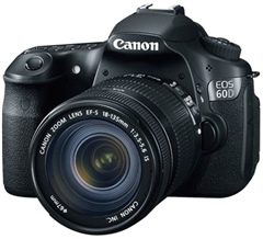 Canon EOS 60D Appareil photo reflex numérique CMOS 18 MP avec écran LCD 3,0 (boîtier uniquement