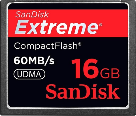 Canon XF 400 Scheda CompactFlash 16 GB Ad Alta Velocità 150x - Compatibile Con Canon EOS 1D, 30D, 350D, 400D Leica Flash
