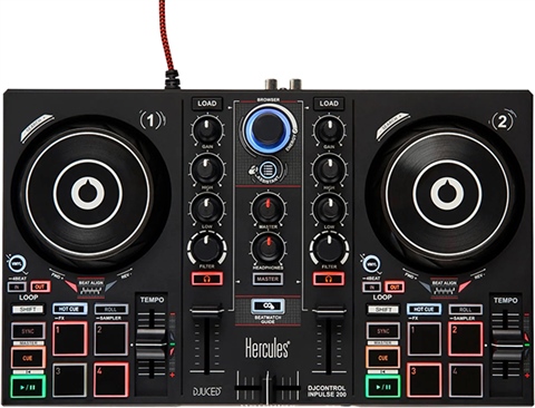 Hercules DJControl Inpulse T7, 2 Deck Motorized DJ Controller with built in STEMS Control, Serato DJ and DJUCED included Hercules DJ Control Inpulse 300 Review - We Are Crossfader