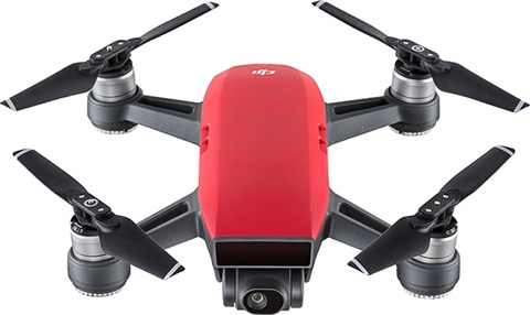 DJI Spark (HD Camera) Quadcopter - Lava Red, B