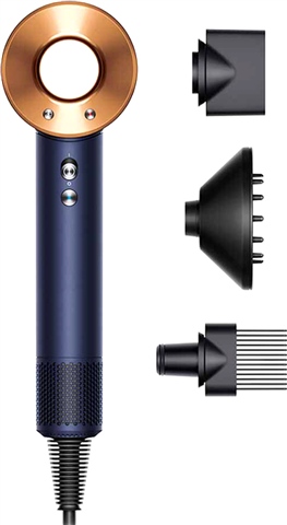 Dyson Supersonic HD01 Hair Dryer (3 Attachments) - Blue/Gold, C - CeX ...
