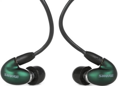 Shure SE846 Gen 2 Sound Isolating IEM Wired Earphones Jade, B (w